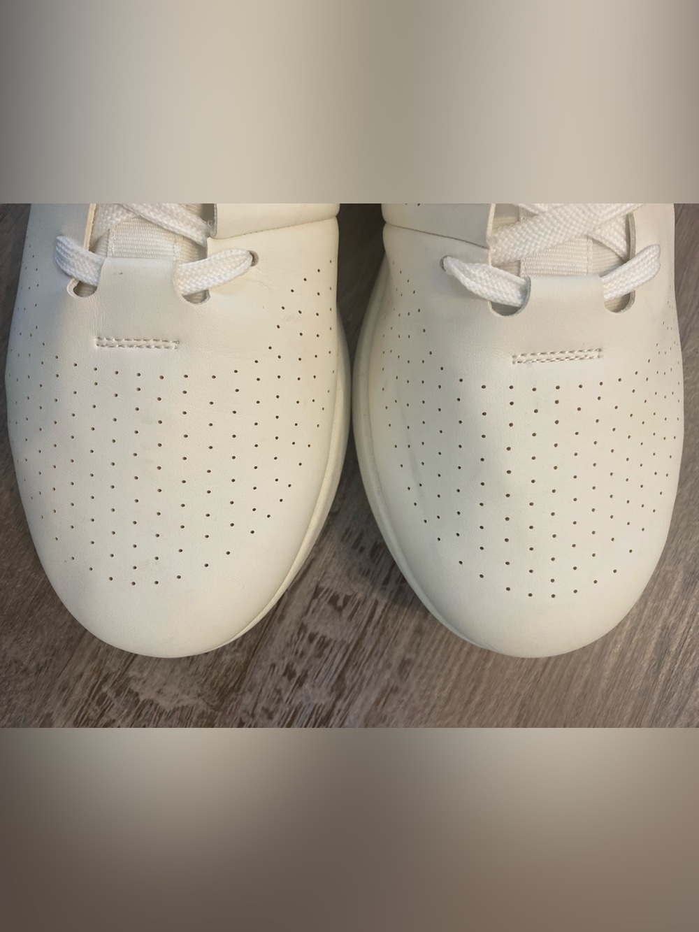 Steve Madden P-Razer White Sneaker Lace Up Lightweight Perforated Men's Size 11 - Picture 5 of 7